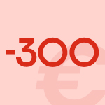 - de 300€